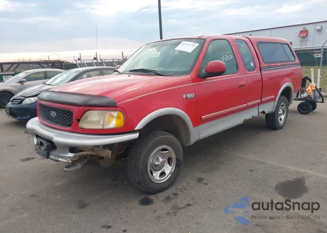 1997 Ford F-150 Lariat/Xl/Xlt from USA, damaged, VIN 1FTDX1868VKA31178